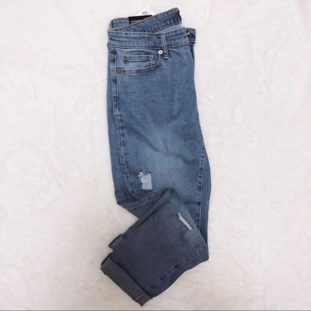 GAP Low Rise Straight Crop Jeans - Picture 4 of 8